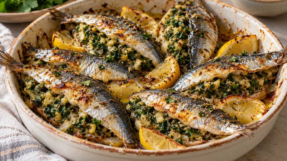 Sardines farcies