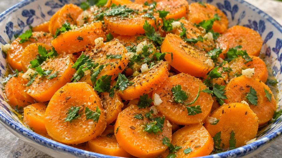 Salade de carottes au cumin