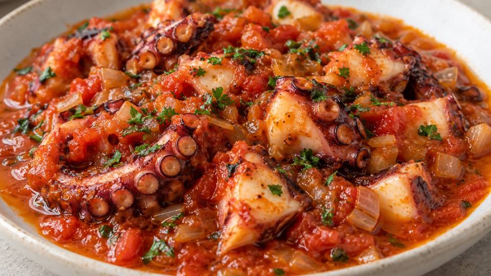 Polvo guisado