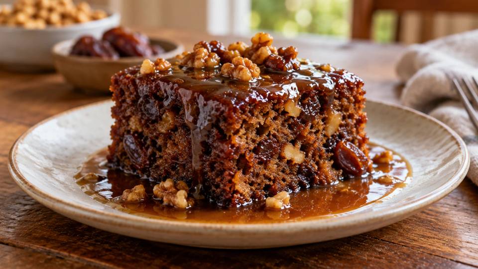 Cape brandy pudding