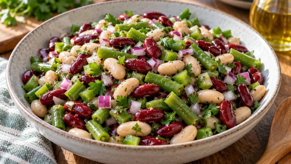 Three-bean salad