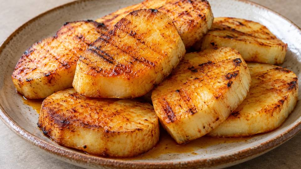 Igname grillée