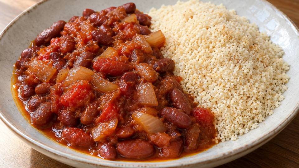 Haricots au gari