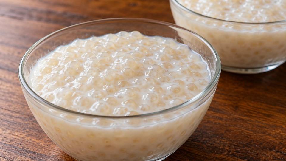 Tapioca au lait