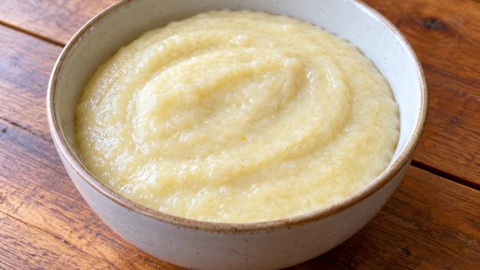 Bouillie de maïs au lait
