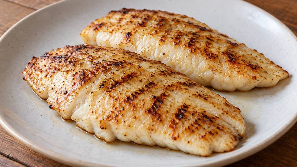 Tilapia grillé