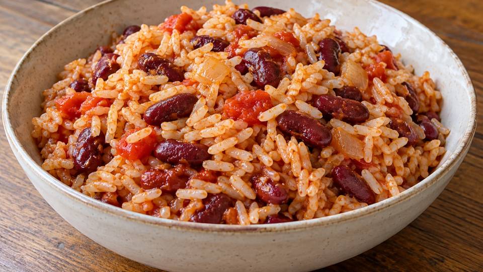 Riz aux haricots