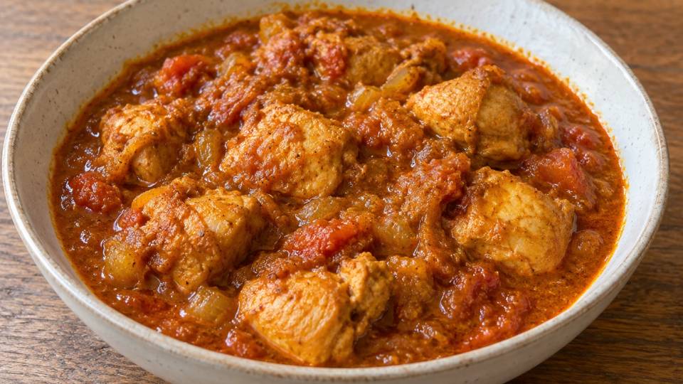Curry de poulet
