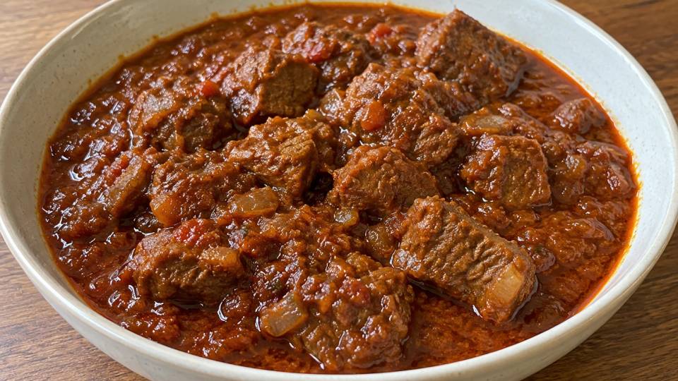 Curry de bœuf