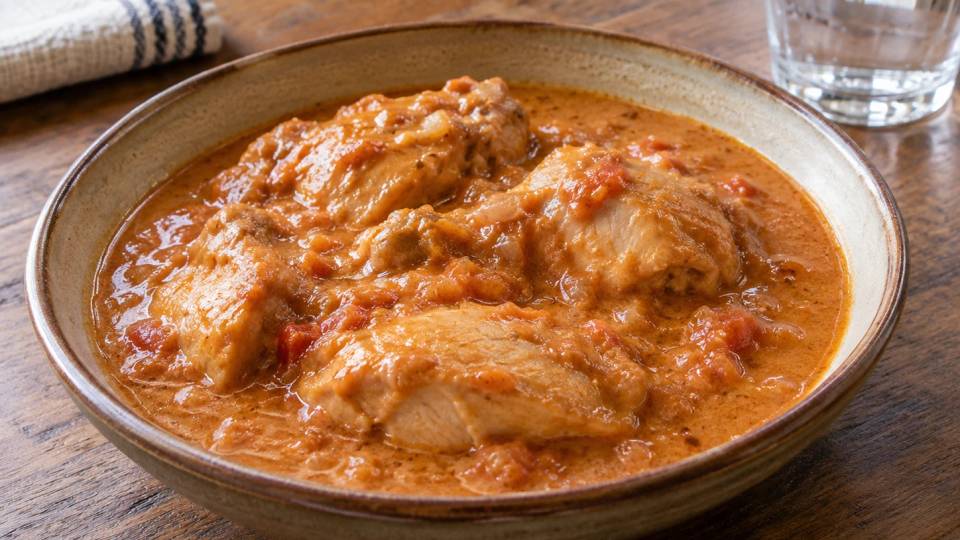 Poulet sauce arachide