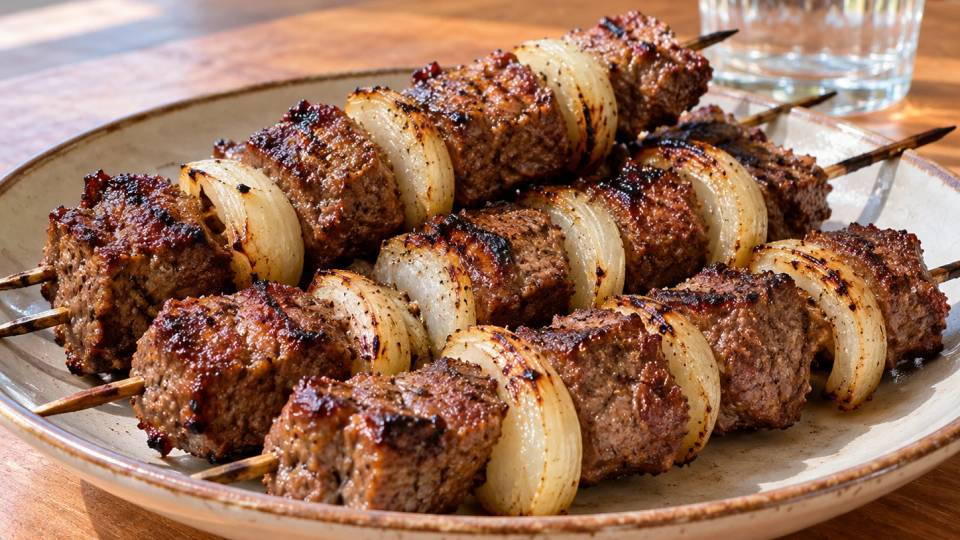 Brochettes de bœuf