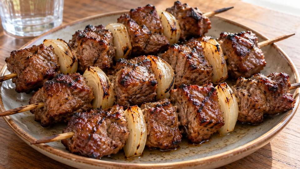 Brochettes de mouton