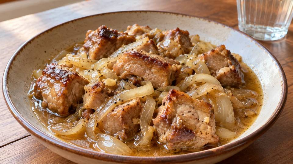 Porc braisé