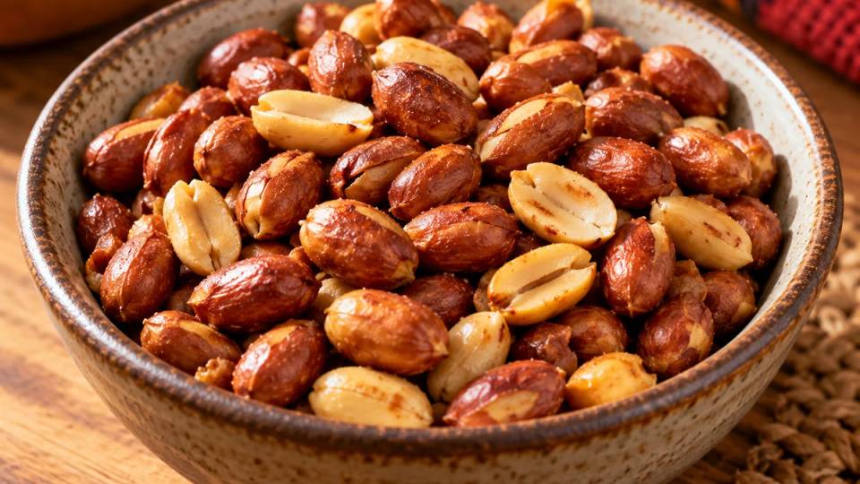 Arachides grillées